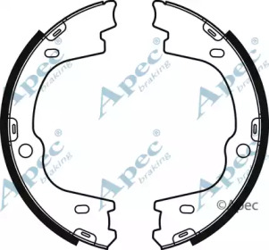 APEC BRAKING shu812 -  Комплект тормозных колодок